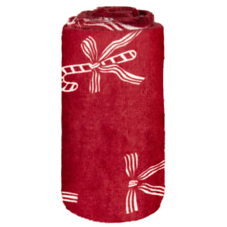Super Soft Candy Cane Printed Throw