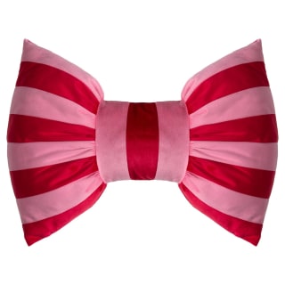 Stripe Bow Cushion