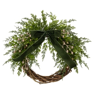 Natural Vine Wreath with Bow