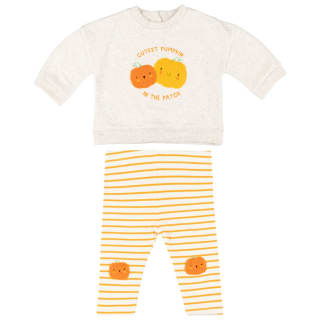Cutest Pumpkin in the Patch Boucle Set Sizes 0-12 Months