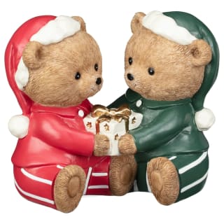 Resin Bears with Presents Ornament