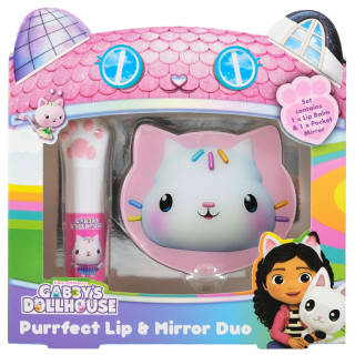Gabby's Dollhouse Purrfect Lip & Mirror Duo 2pk