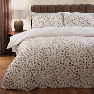 Leopard Print Duvet Set - Double