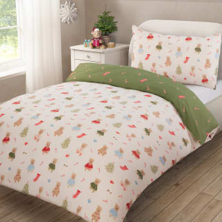 Kids Christmas Duvet Set - Bears