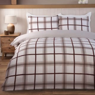 437426-437427-brushed-brown-check-duvet-set-double-king