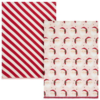437449-2pk-santa-tea-towels-with-pom-poms