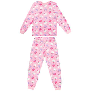 Ladies Ghost Fleece Pyjamas Sizes 8-22