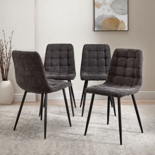 437466-zurich-5-piece-black-marble-dining-table-set-4
