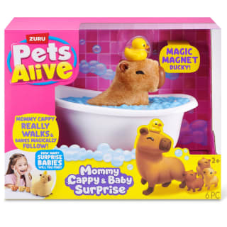 Zuru Pets Alive Mommy Capybara & Baby Surprise