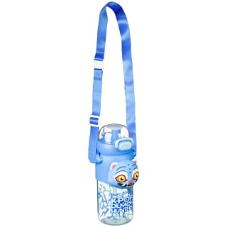 KPop Demon Hunters Drinking Bottle with Strap 600ml - Blue