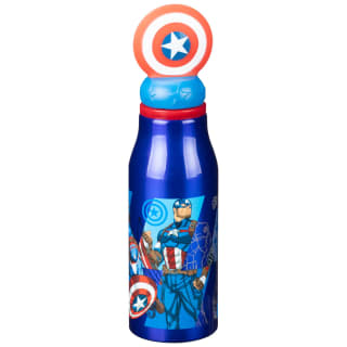 437629-marvel-aluminium-bottle-with-3d-lid-captain-america
