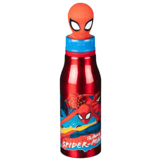 437629-marvel-aluminium-bottle-with-3d-lid-spiderman