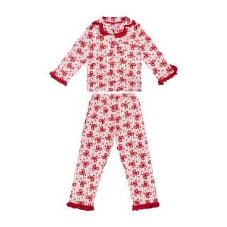 Older Kids Frilled Bow Pyjamas Sizes 7-12yrs