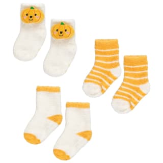 Baby Pumpkin Socks 3pk