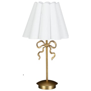 Gold Bow Lamp