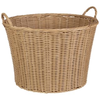 438066-plastic-log-basket-brown