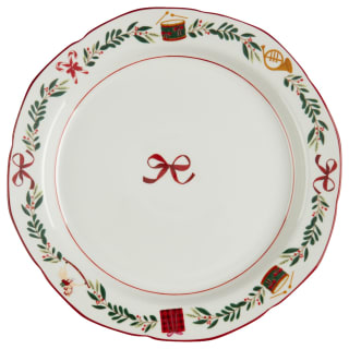 Coupe Christmas Traditional Print Dinner Plate 10.5&quot;