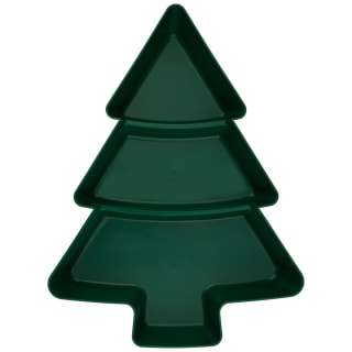 Merry Making Christmas Tree Food Tray