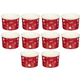 Christmas Snack Pots 10pk
