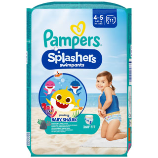 Pampers Splashers Swim Pants 11pk - Size 4-5