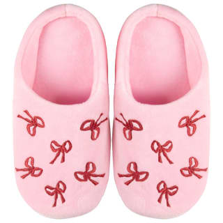 Ladies Bow Slippers Sizes 3-8