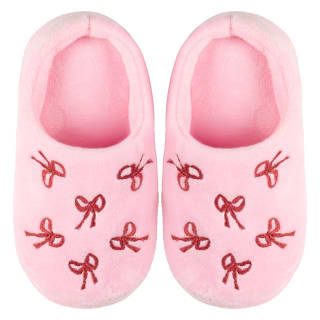 Kids Bow Slippers Sizes 8-2