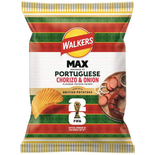 Walkers Max Portuguese Chorizo & Onion Crisps 140g