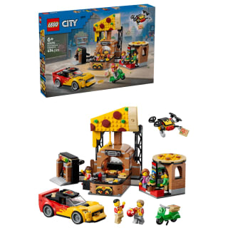 LEGO City Pizza Delivery Experience with Vehicles 60496