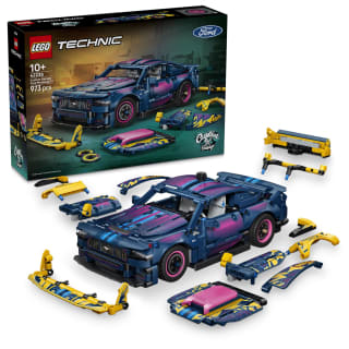 LEGO Technic Custom Garage Ford Mustang GT Car 42236