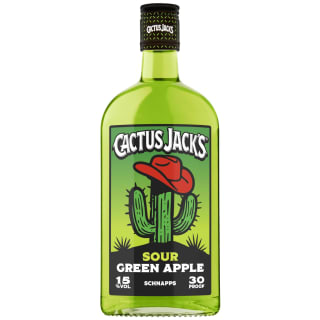 Cactus Jacks Schnapps 75cl - Sour Green Apple