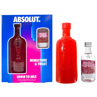 Absolut Vodka & Giant Raspberry Gummy Gift Set