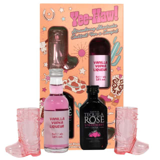 Yee-Haw! Cowgirl Vodka & Liqueur Gift Set