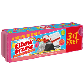 Elbow Grease Hand Grip Scourers 4pk - Summer Vibes Edition