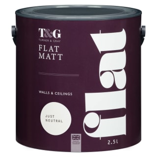 Turner & Gray Flat Matt Paint 2.5L - Just Neutral