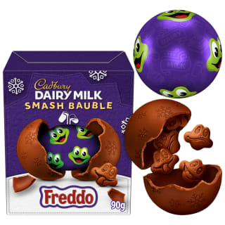 Cadbury Dairy MIlk Freddo Smash Bauble 90g