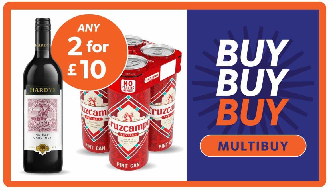 Alcohol Deals at B&M.