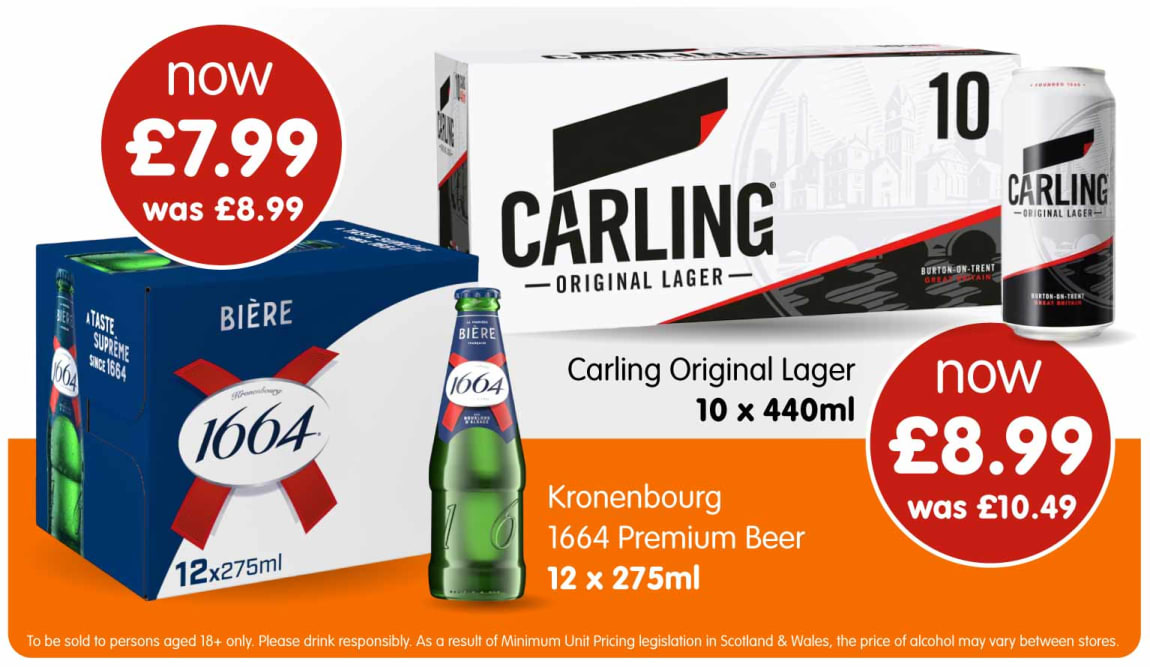 B&M Alcohol Deals.