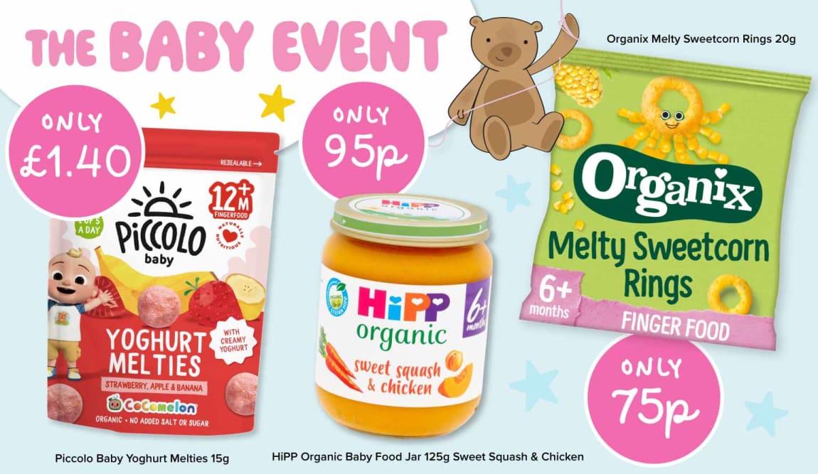 B&M Baby Event.