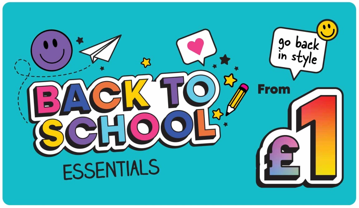 Back to School with B&M.