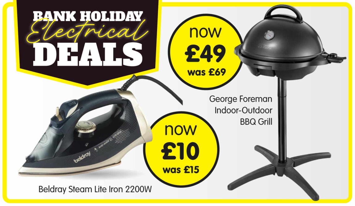 B&M Bank Holiday Deals.