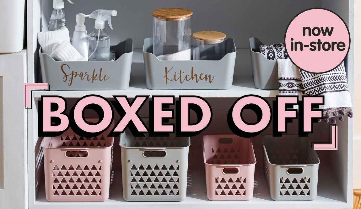 Boxed Off event in store at B&M.