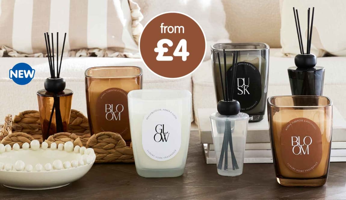 New candles at B&M.
