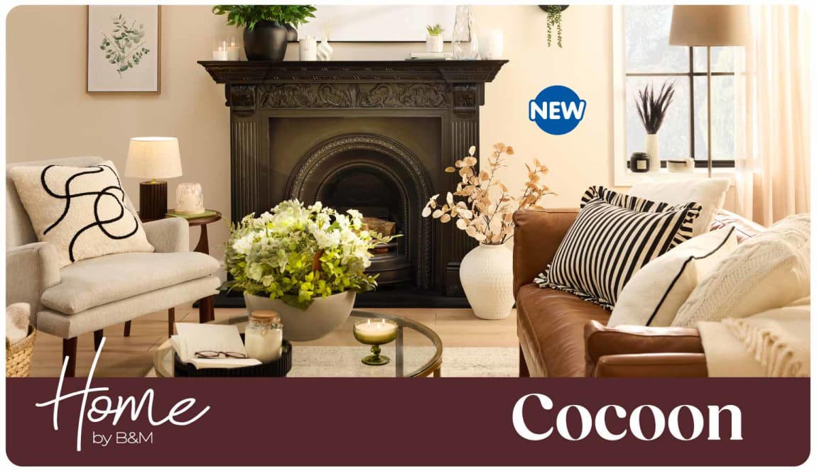 New Cocoon Home Trend at B&M.