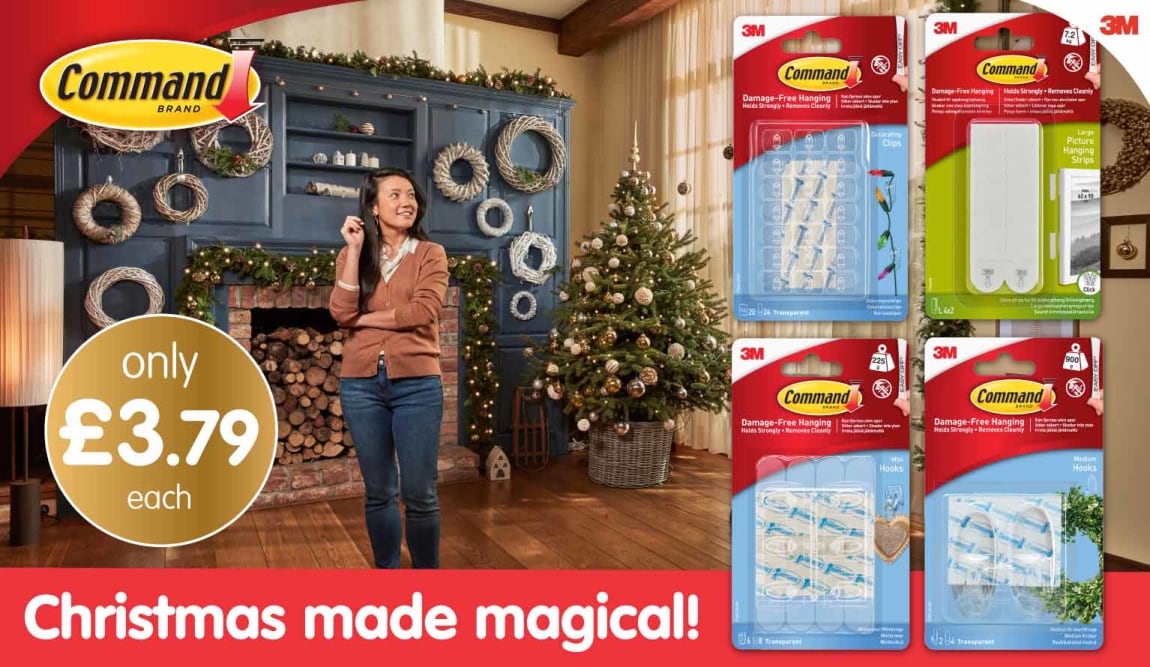 Save on Command at B&M.