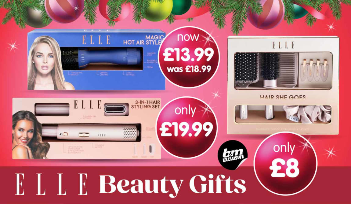 ELLE Gifts at B&M.