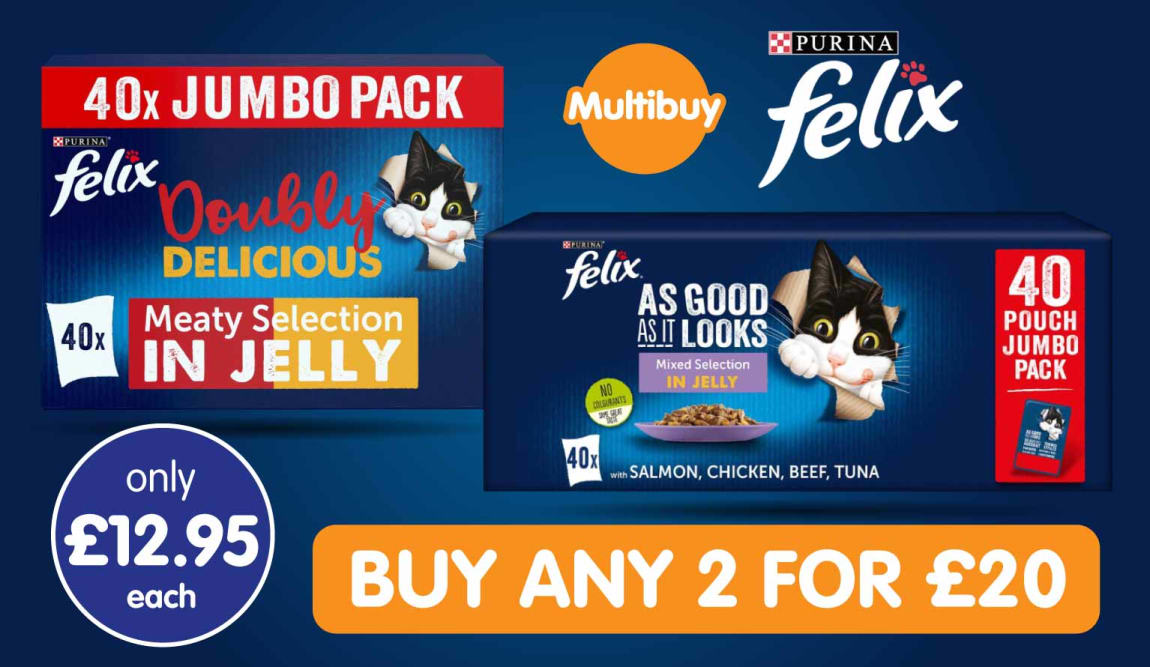 Felix Multibuy at B&M.