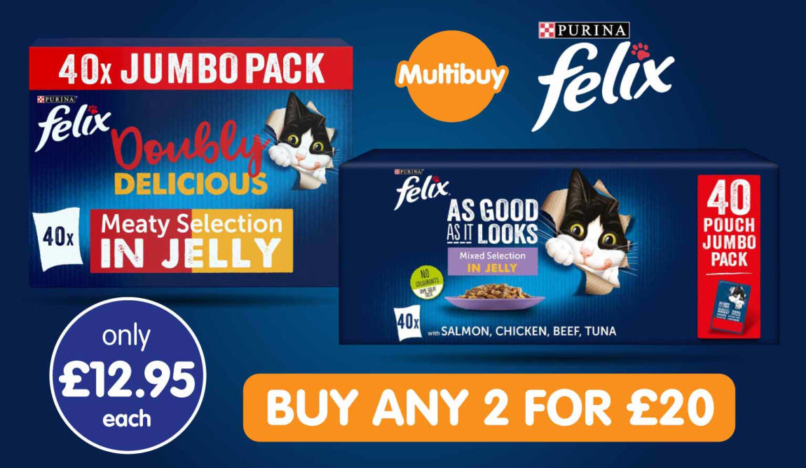 Felix Multibuy at B&M.