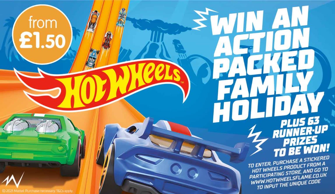 Save on Hot Wheels at B&M.