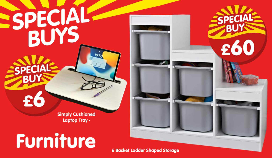 B&M Furniture Specialbuys.