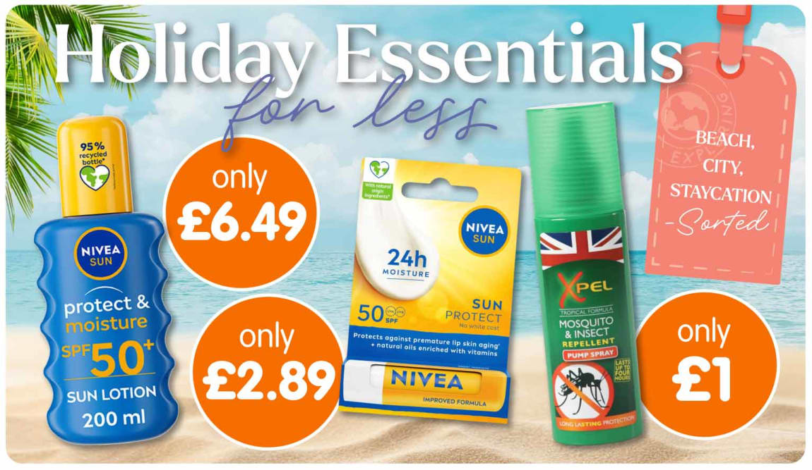 B&M Holiday Essentials.